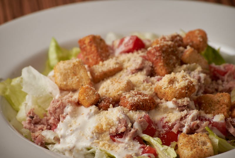 Classic Ranch Caesar Salad with romaine and croutons