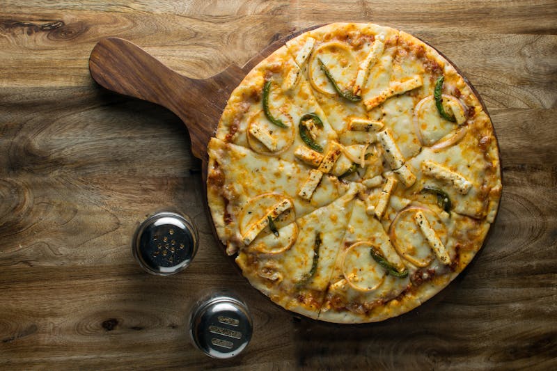 Classic pepperoni pizza with extra cheese at Pizza Ranch